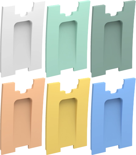 frontali colorati